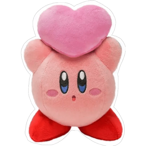 Figurinha: Kirby com Coração