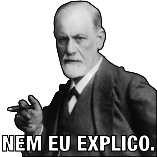 Figurinha: Freud: Nem Eu Explico
