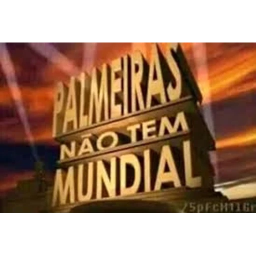 Figurinha: Palmeiras Não Tem Mundial