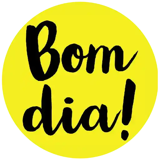 Figurinha: Bom Dia