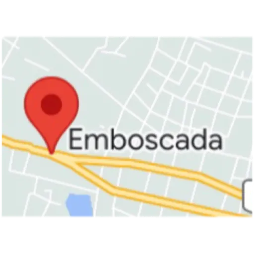Figurinha: Embosacada no Mapa
