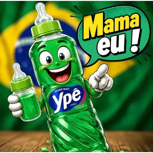 Sticker: Ype Limón ¡Dame el biberón!