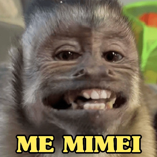 Figurinha: Macaco Me Mimei