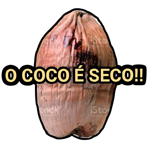 Figurinha: O Coco é Seco!!