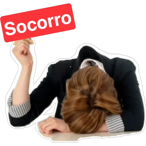 Figurinha: Socorro