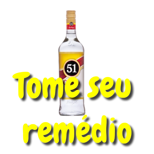 Figurinha: Tome seu remédio