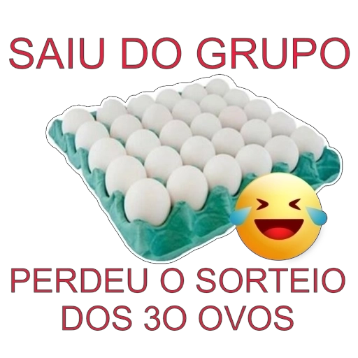 Figurinha: Saiu do grupo, perdeu o sorteio