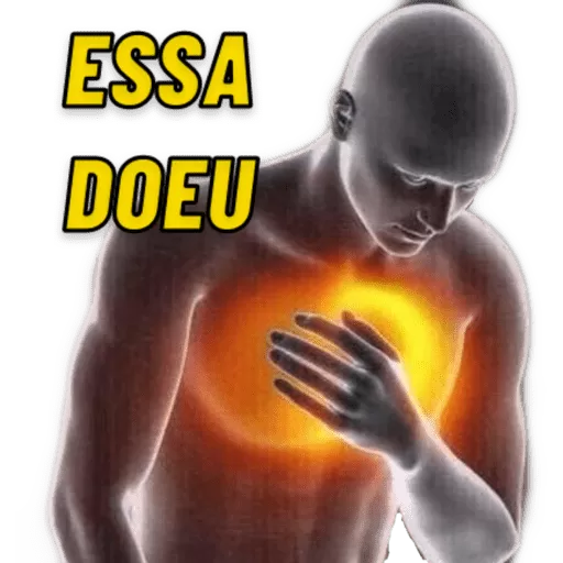Figurinha: Essa doeu