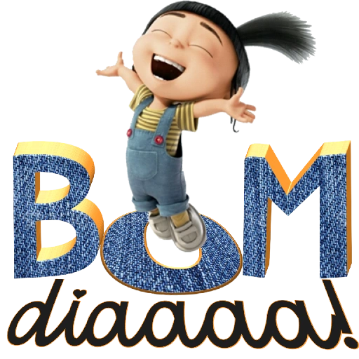 Figurinha: Bom dia Agnes