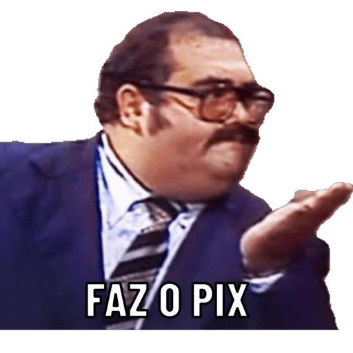 Figurinha: Faz o Pix