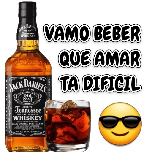 Figurinha: Vamos beber que amar tá difícil