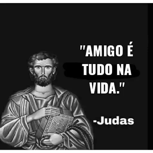 Figurinha: Judas: Amigo é tudo na vida