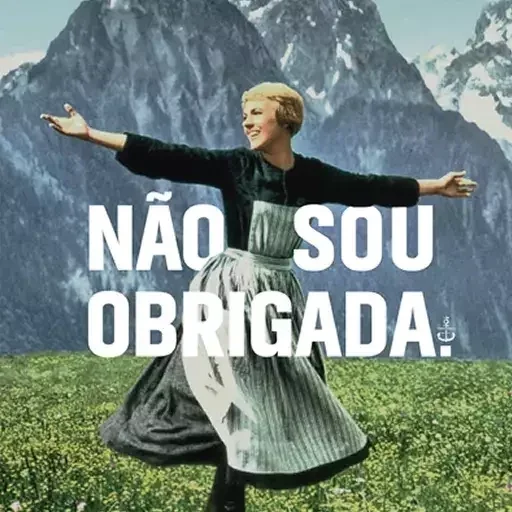 Figurinha: Não Sou Obrigada