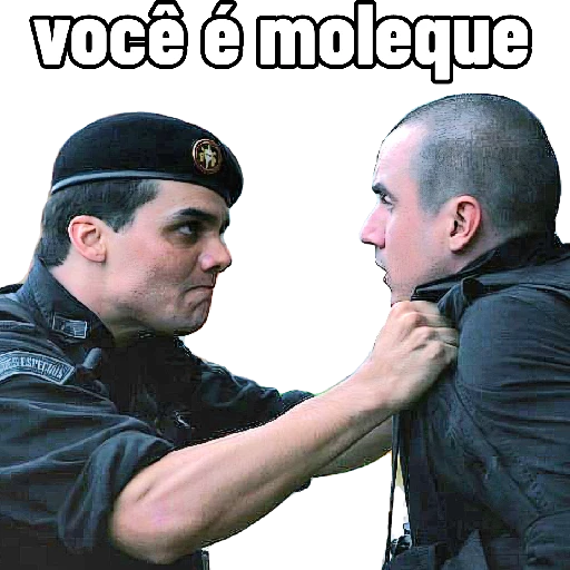 Figurinha: Você é moleque