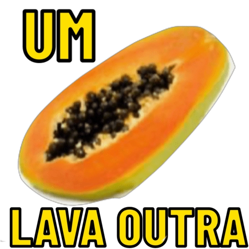 Figurinha: Mamão: Um Lava Outra
