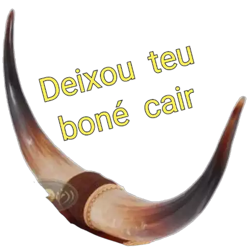 Figurinha: Deixou teu boné cair