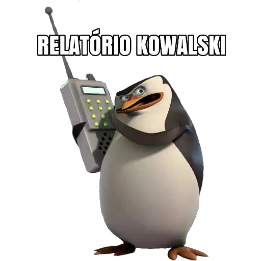 Figurinha: Relatório Kowalski
