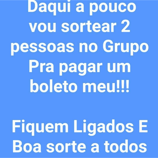 Figurinha: Sorteio no Grupo