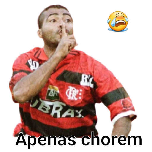 Figurinha: Romário "Apenas Chorem"