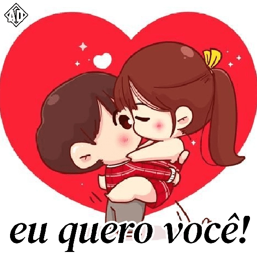 Figurinha: Eu quero você!