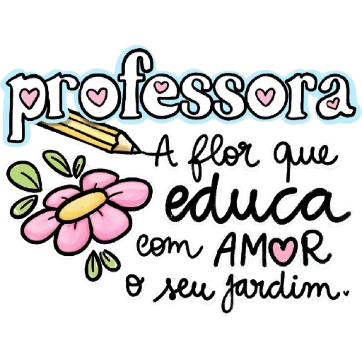 Figurinha: Professora