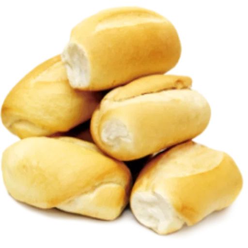 Figurinha: Pães franceses empilhados