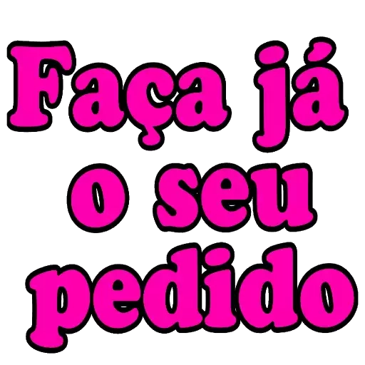 Figurinha: Faça já o seu pedido