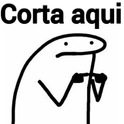 Figurinha: Corta aqui Flork