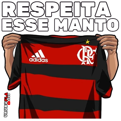 Figurinha: Respeita esse manto
