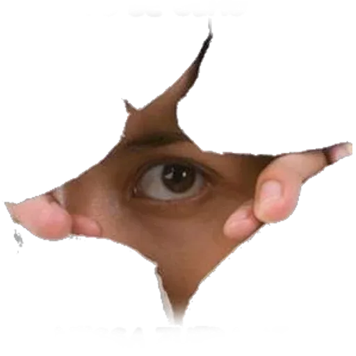 Figurinha: Olho espionando