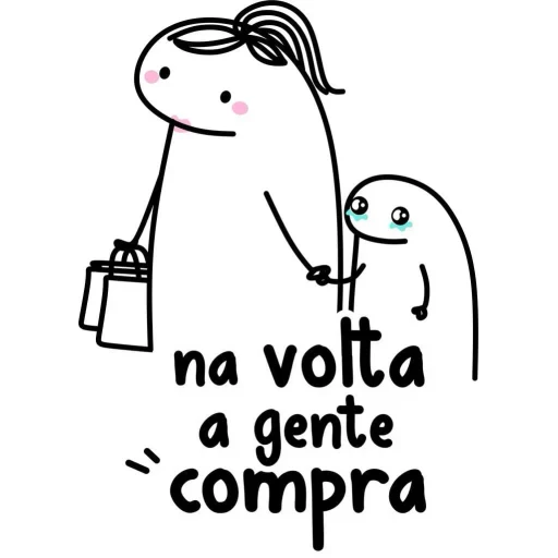 Figurinha: Na volta a gente compra