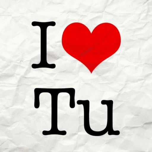 Figurinha: Eu te amo