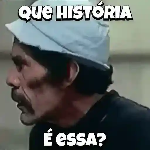 Figurinha: Que história é essa?