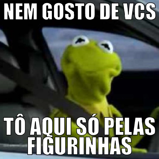 Figurinha: Kermit não gosta de você