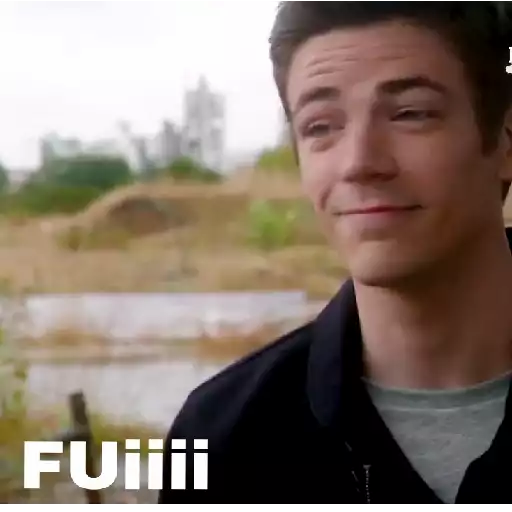 Figurinha: O Flash corre em direção ao perigo