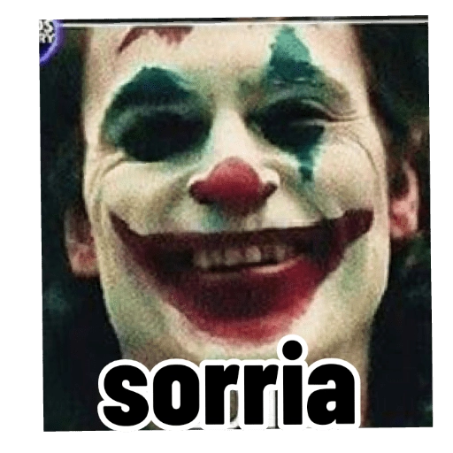 Figurinha: Sorria, Coringa