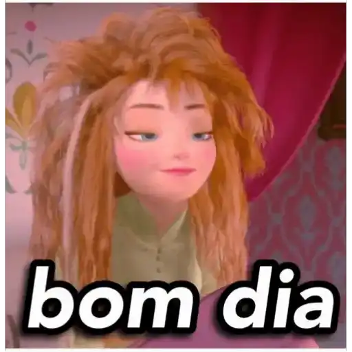 Figurinha: Bom dia com Anna