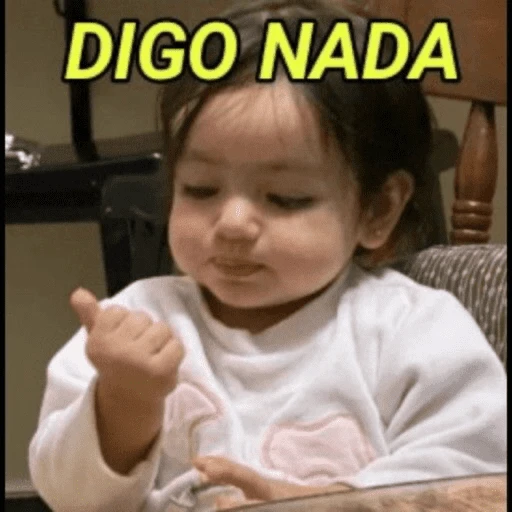 Figurinha: Bebê faz joinha