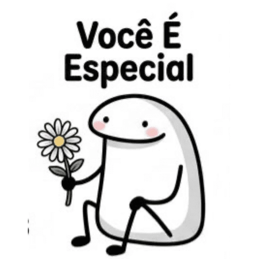 Figurinha: Você É Especial