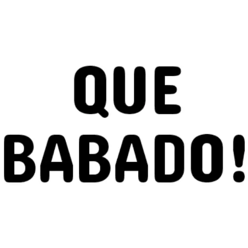 Figurinha: Que Babado!