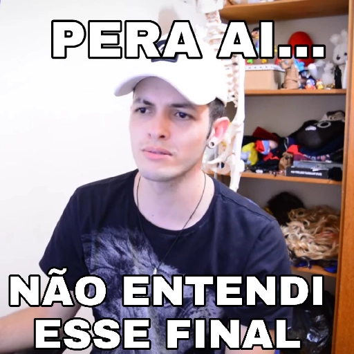 Figurinha: Pera ai, não entendi
