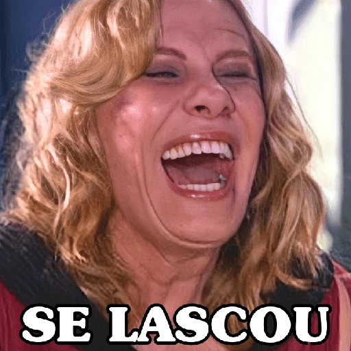 Figurinha: Se Lascou