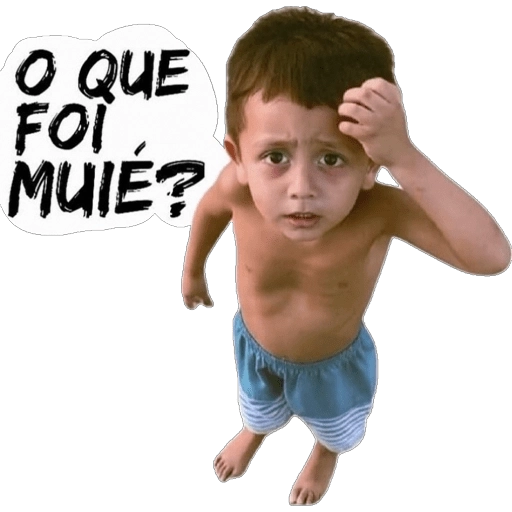 Figurinha: O que foi mule?