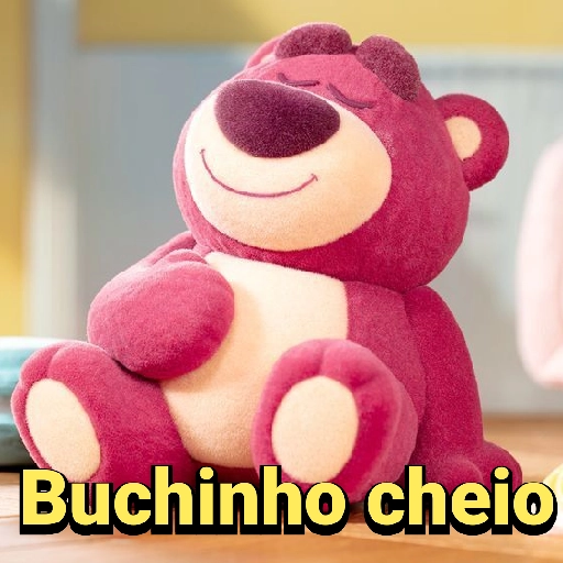Figurinha: Urso Lotso "Buchinho cheio"