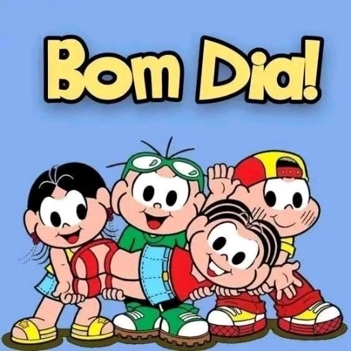 Figurinha: Turma da Mônica: Bom Dia!