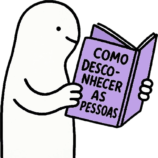 Figurinha: Como Desconhecer as Pessoas