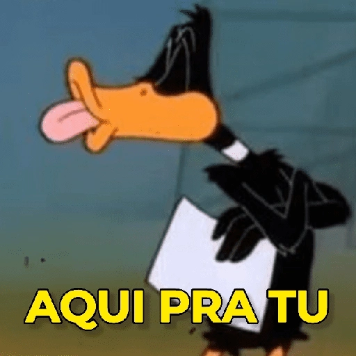 Figurinha: Pato Donald aqui pra tu