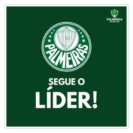 Figurinha: Segue o Líder! Palmeiras