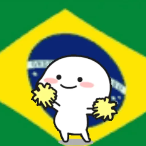 Sticker: Hincha brasileño