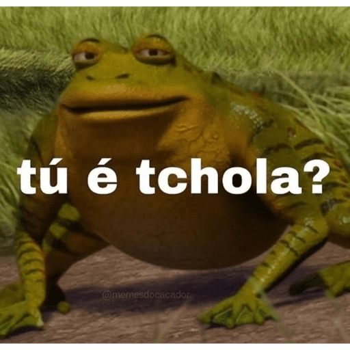 Figurinha: Sapo Tchola